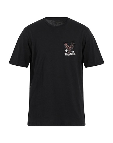 BILLIONAIRE T-shirt Black 100% Cotton, Viscose, Polyester