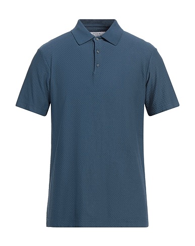 CROSSLEY Polo shirt Slate blue 100% Cotton