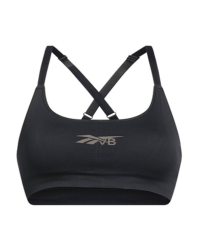 REEBOK Athletic tops 90% Polyamide, 9% Elastane, 1% Polyester