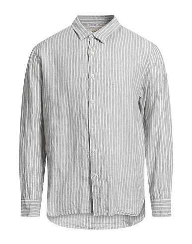 CROSSLEY Linen shirt Grey 100% Linen