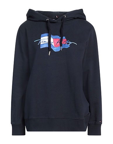 TOMMY HILFIGER Felpa Blu notte 100% Cotone