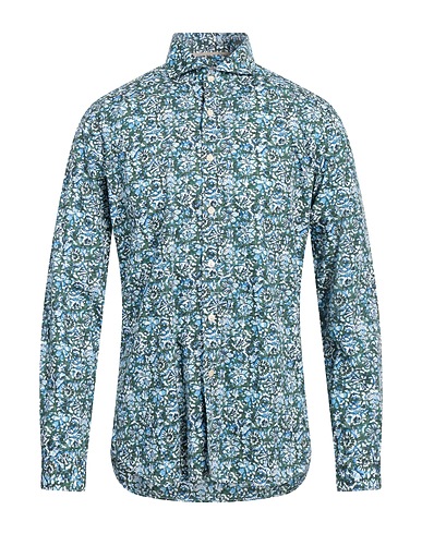 TINTORIA MATTEI 954 Patterned shirt 100% Cotton