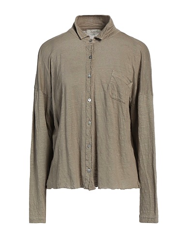 CROSSLEY Camicia in lino Khaki 100% Lino
