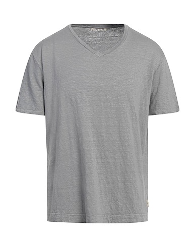 CROSSLEY T-shirt Grigio 96% Lino, 4% Elastan