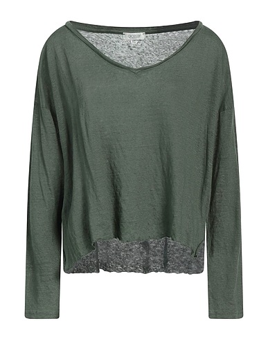 CROSSLEY T-shirt Green 100% Linen