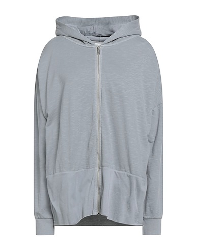 CROSSLEY Hooded sweatshirt Grey 98% Cotton, 2% Elastane