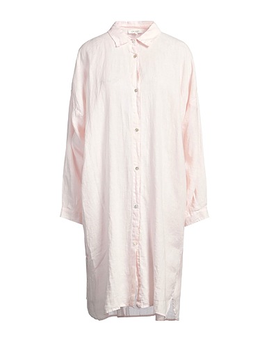 CROSSLEY Shirt dress Light pink 100% Linen
