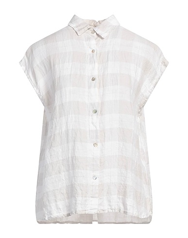 CROSSLEY Kariertes Hemd 100% Leinen