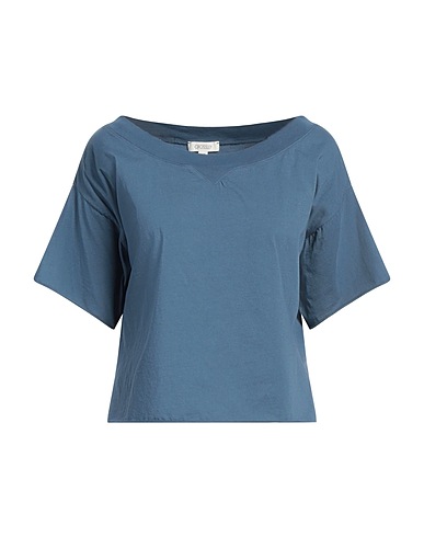 CROSSLEY T-shirt Slate blue 100% Cotton