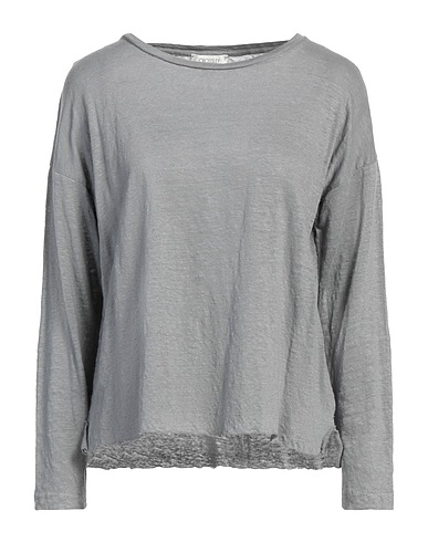 CROSSLEY Ｔシャツ グレー リネン 100%