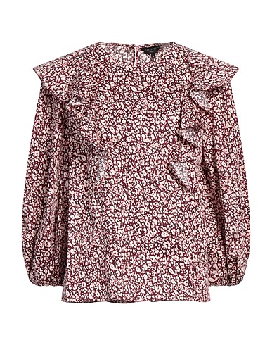 TED BAKER Top Burgundy 100% Cotton