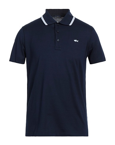 PAUL & SHARK Polo Blu notte 100% Cotone