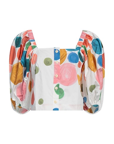 TED BAKER Chemises et chemisiers fantaisie Blanc 100% Coton