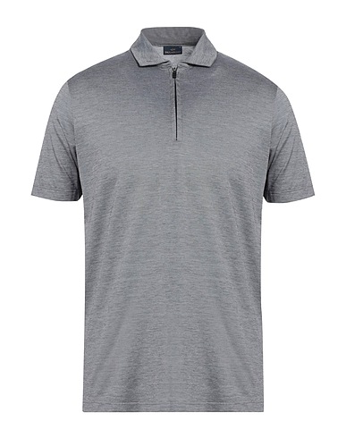 PAUL & SHARK Polo shirt Grey 100% Cotton