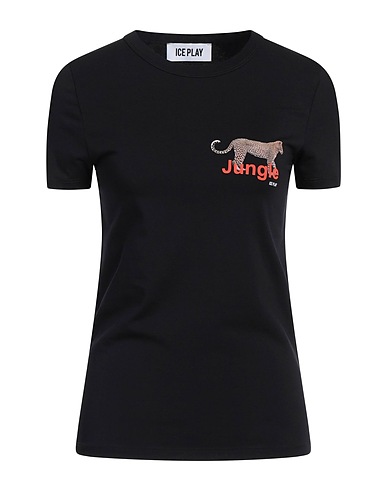 ICE PLAY T-shirt Nero 92% Cotone, 8% Elastan