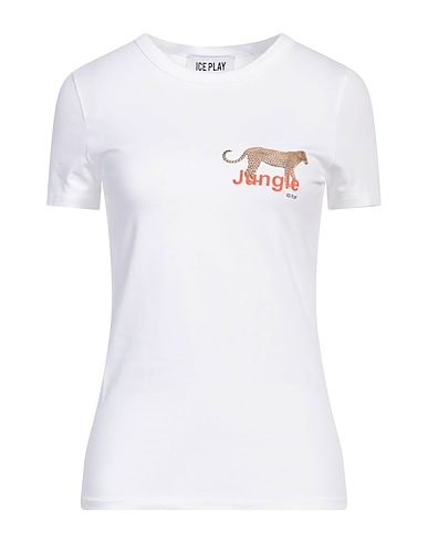 ICE PLAY T-shirt White 92% Cotton, 8% Elastane