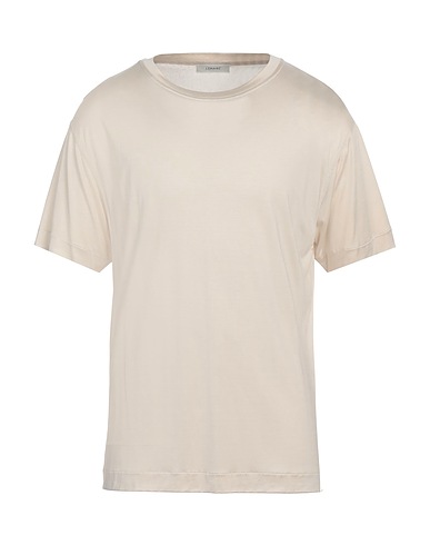 LEMAIRE Basic T-Shirt Beige 100% Silk