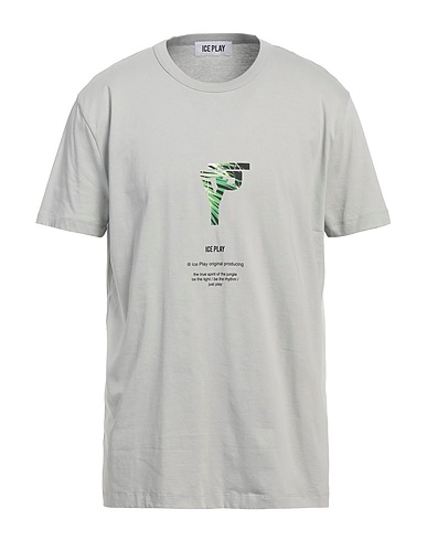 ICE PLAY T-shirt Grigio chiaro 100% Cotone