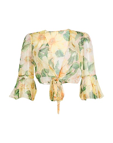 DOLCE&GABBANA Top Giallo 100% Seta