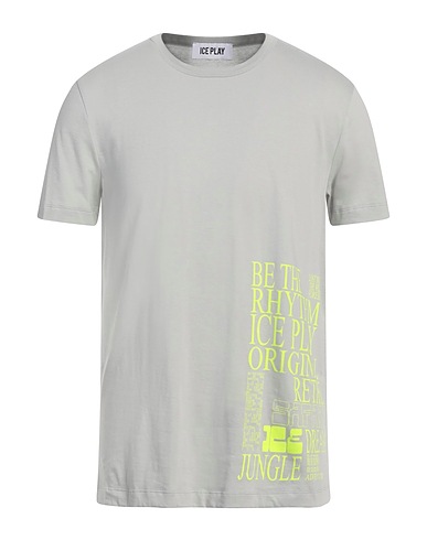 ICE PLAY T-shirt Grigio chiaro 100% Cotone