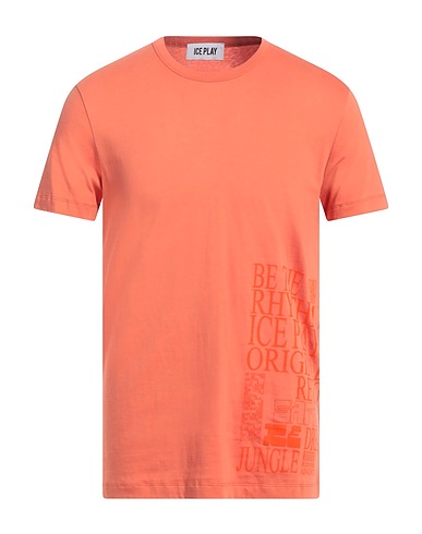 ICE PLAY T-shirt Arancione 100% Cotone