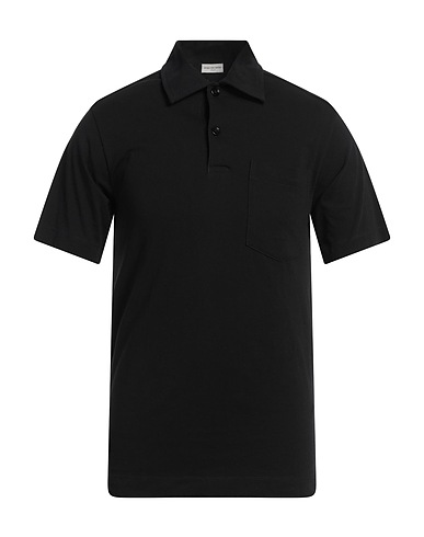 DRIES VAN NOTEN Poloshirt Schwarz 100% Baumwolle