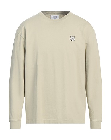 MAISON KITSUNÉ Basic T-Shirt Sage green 100% Cotton
