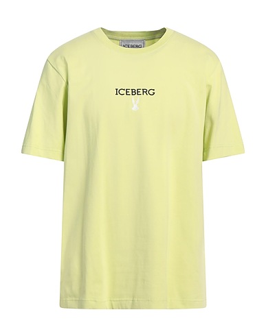 ICEBERG T-shirt LOONEY TUNES Light green 95% Cotton, 5% Elastane