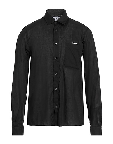 ICE PLAY Camicie Nero 100% Cotone