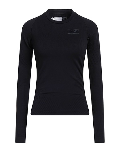 MM6 MAISON MARGIELA x SALOMON Basic T-Shirt Black 100% Polyamide