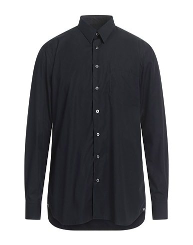 LARDINI Camisa lisa Azul noche 100% Algodón
