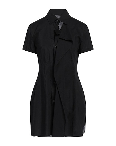 Y'S YOHJI YAMAMOTO Camicie e bluse tinta unita Nero 100% Cotone