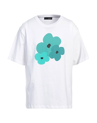 LARDINI T-shirt White 100% Cotton