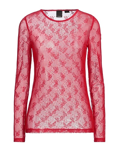 PINKO Top Red 90% Polyamide, 10% Elastane
