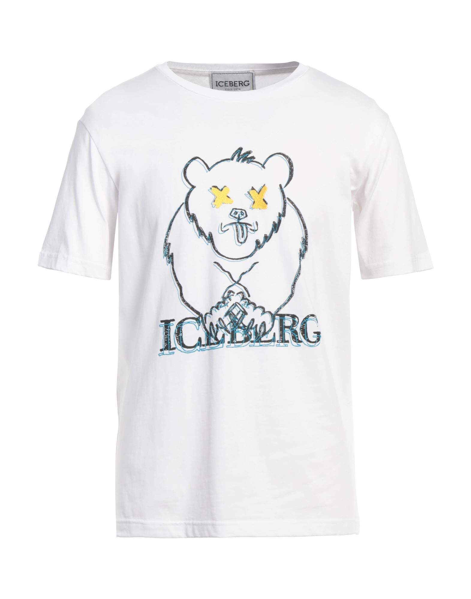 ICEBERG FELIX THE CAT | White Men's T-shirt | YOOX