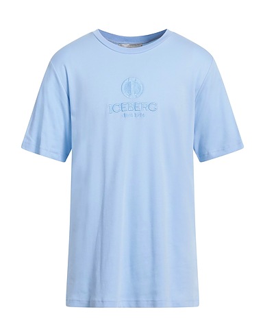 ICEBERG T-shirt Sky blue 100% Cotton