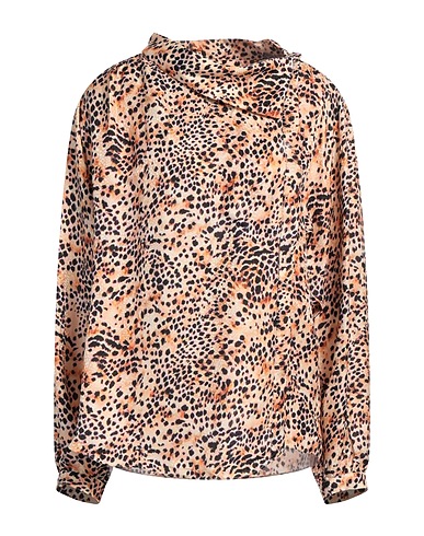 ISABEL MARANT Patterned shirts & blouses Beige 70% Viscose, 30% Silk