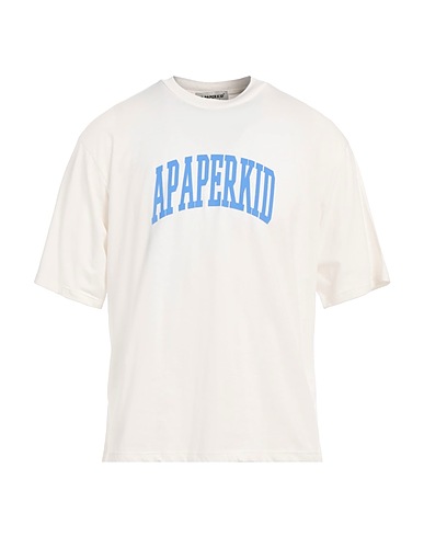 A PAPER KID T-shirt Cream 100% Cotton