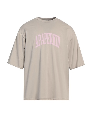 A PAPER KID T-Shirt Maulwurfsgrau 100% Baumwolle