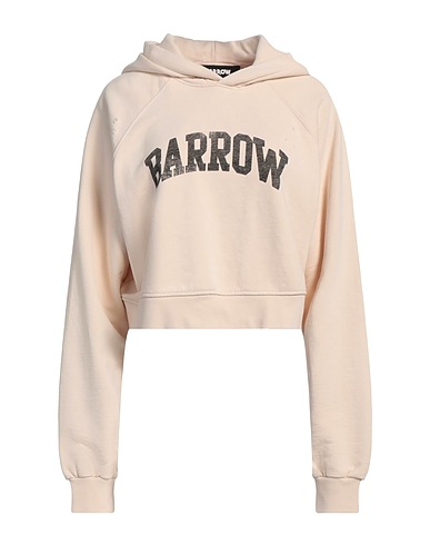 BARROW Hooded sweatshirt Beige 100% Cotton