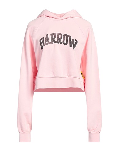 BARROW Felpa Rosa 100% Cotone