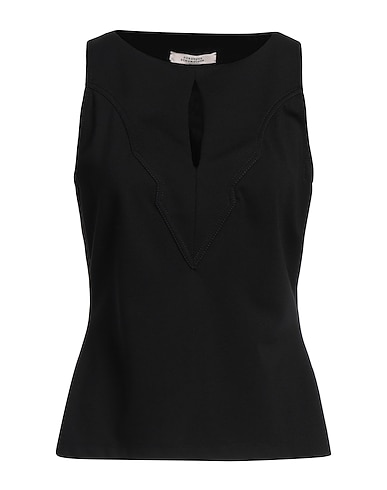 DOROTHEE SCHUMACHER Top Black 62% Viscose, 32% Polyamide, 6% Elastane