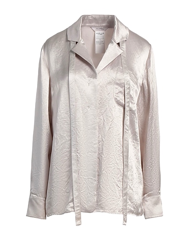 MAX MARA Chemises et chemisiers de couleur unie LEISURE Gris clair 100% Acétate