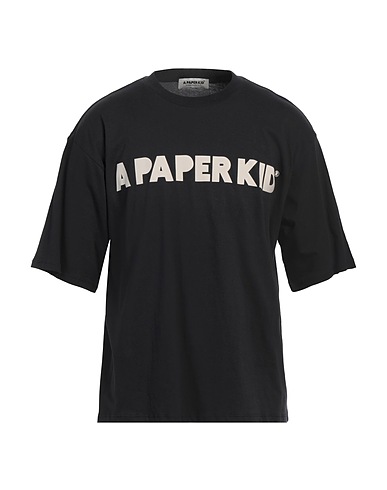 A PAPER KID T-shirt Nero 100% Cotone