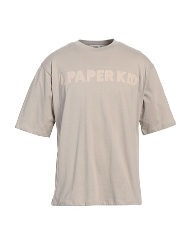 A PAPER KID T-shirt Tortora 100% Cotone