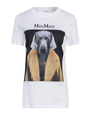 MAX MARA T-shirt White 100% Cotton
