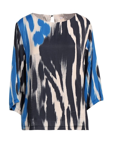 SENSO by ATMOSFASHION Top BLU NAVY 100% Viscose