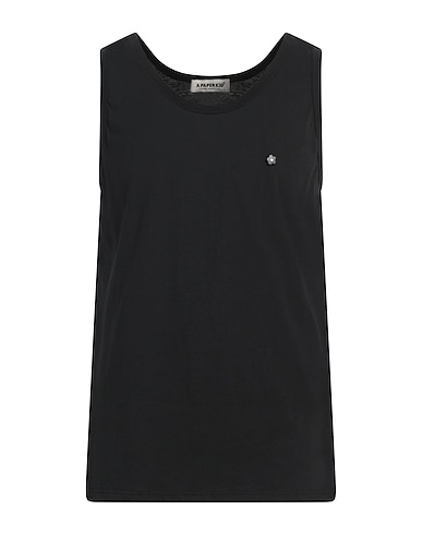 A PAPER KID Vest Black 100% Cotton