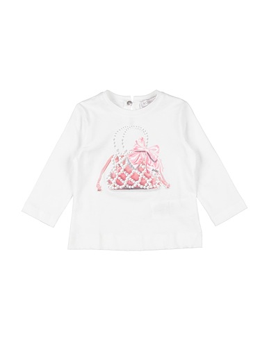 MONNALISA T-shirt Bianco 100% Cotone