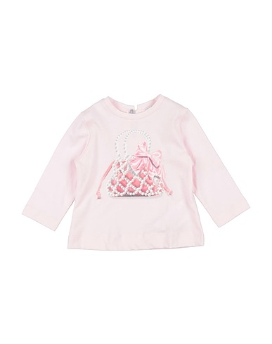 MONNALISA T-Shirt Rosa 100% Baumwolle